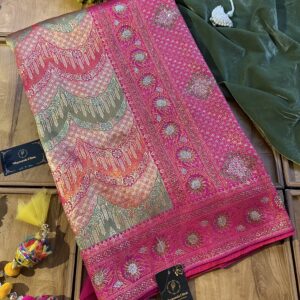 Multithread Silk Woven Saree